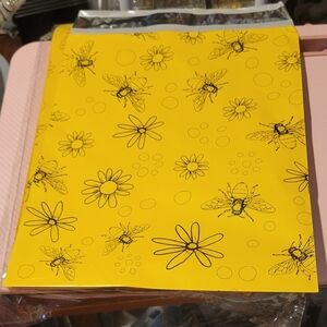 (15) Yellow Bee & Daisy 10x13 Poly Mailer